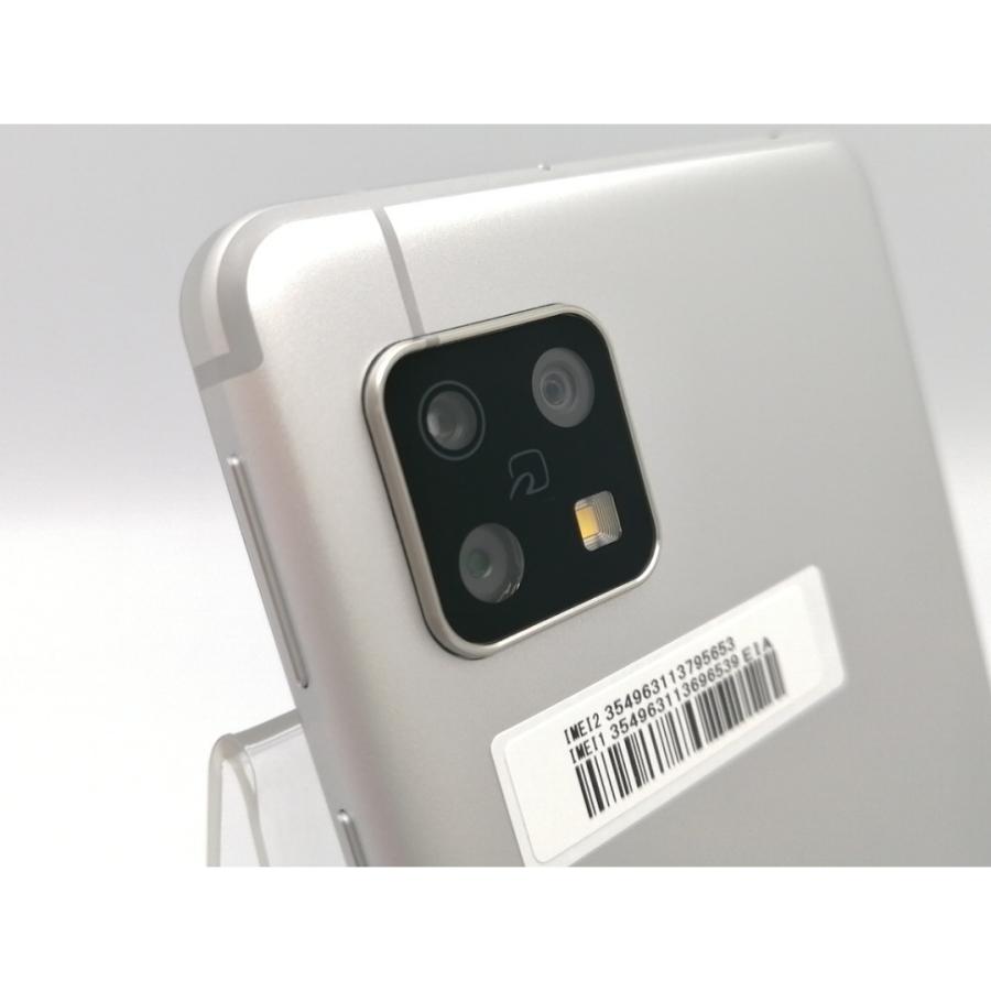 中古】SHARP 国内版 【SIMフリー】 AQUOS sense4 シルバー 4GB 64GB SH