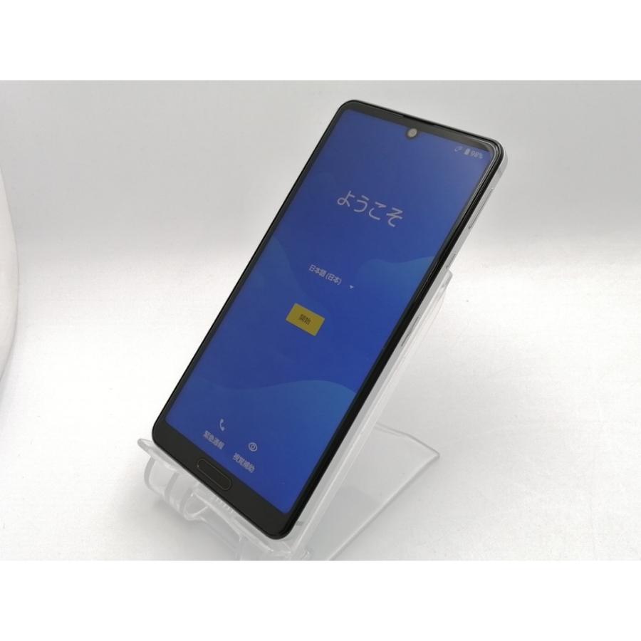 中古】SHARP 国内版 【SIMフリー】 AQUOS sense4 シルバー 4GB 64GB SH