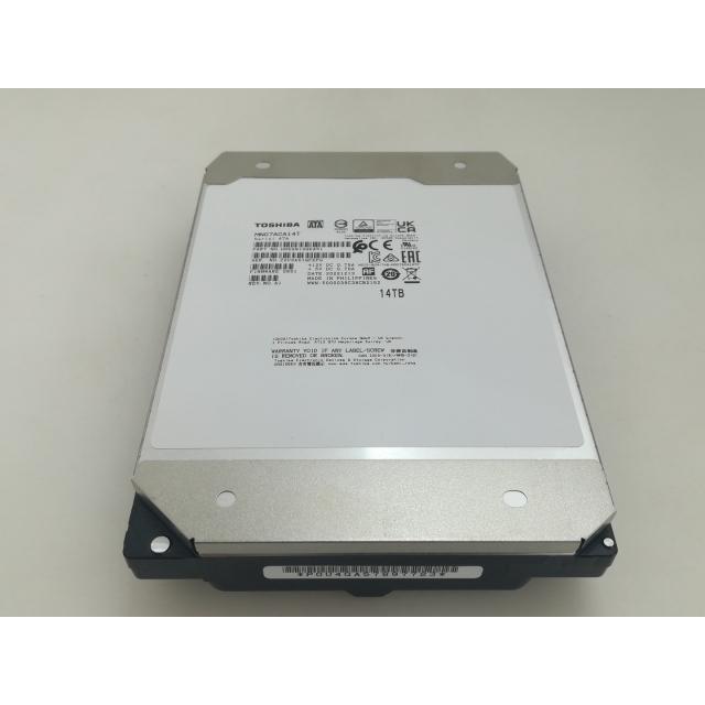 未使用 TOSHIBA HDD 14TB 中古】TOSHIBA MN07ACA14T 14TB/7200rpm/256MB/6Gbps【大須】保証期間