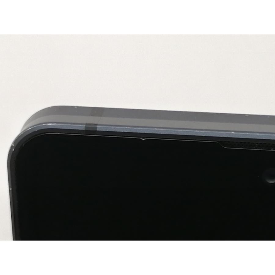 中古】SHARP au 【SIMフリー】 AQUOS sense6s ブラック 4GB 64GB SHG07