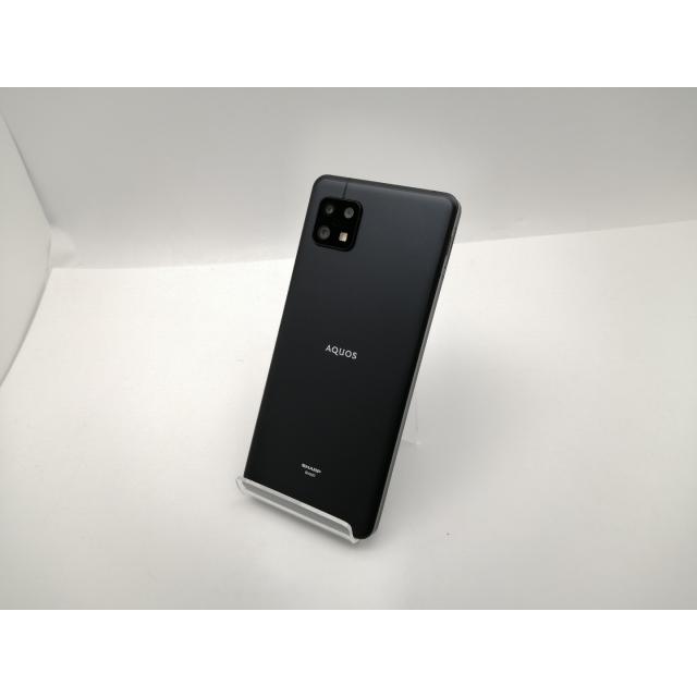 中古】SHARP au 【SIMフリー】 AQUOS sense6s ブラック 4GB 64GB SHG07