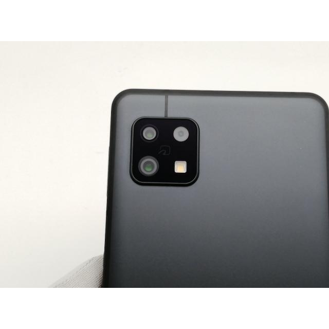 中古】SHARP au 【SIMフリー】 AQUOS sense6s ブラック 4GB 64GB SHG07