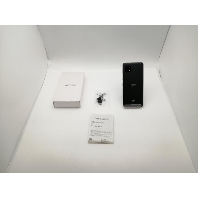 中古】SHARP au 【SIMフリー】 AQUOS sense6s ブラック 4GB 64GB SHG07