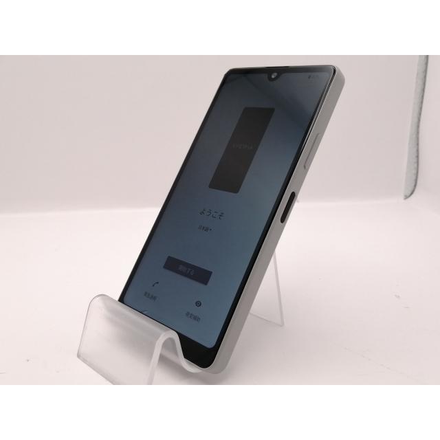 中古】SONY au 【SIMフリー】 Xperia Ace III グレー 4GB 64GB SOG08