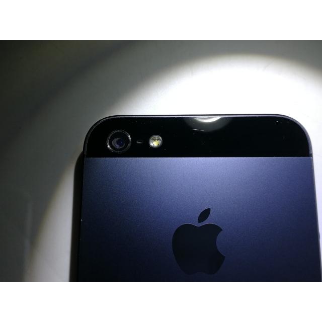 中古】Apple au iPhone 5 16GB ブラック＆スレート ME039J/A【神戸