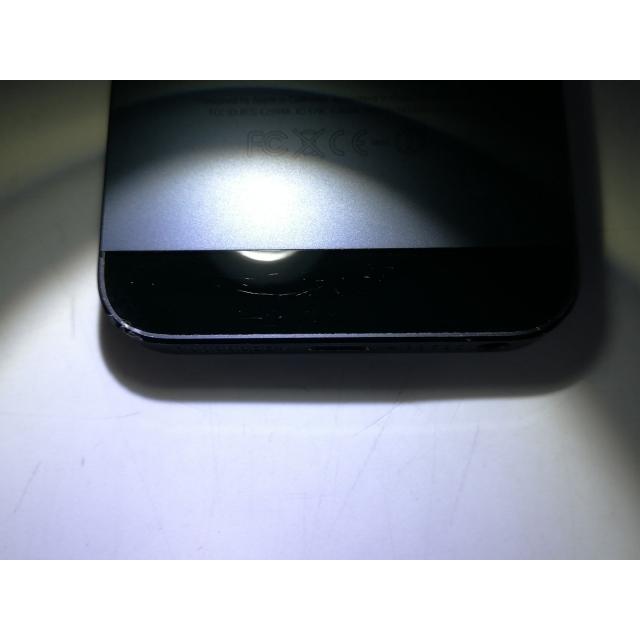 中古】Apple au iPhone 5 16GB ブラック＆スレート ME039J/A【神戸