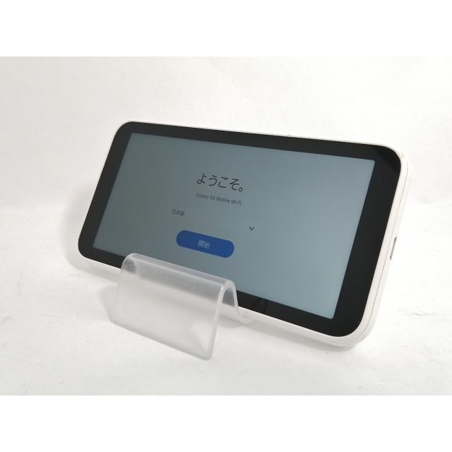 中古】SAMSUNG au 【SIMフリー】 Galaxy 5G Mobile Wi-Fi SCR01