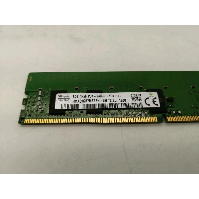 V*L様 中古 サーバーメモリ DDR4-2400 8GB 2枚セット ECC 中古】DDR4 8GB PC4-19200(DDR4-2400) Registered/ECC【サーバー用