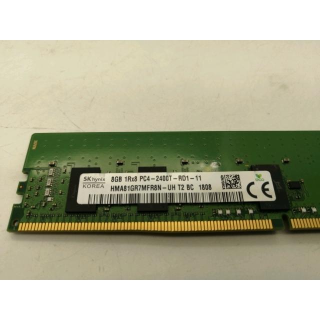 中古】DDR4 8GB PC4-19200(DDR4-2400) Registered/ECC【サーバー用