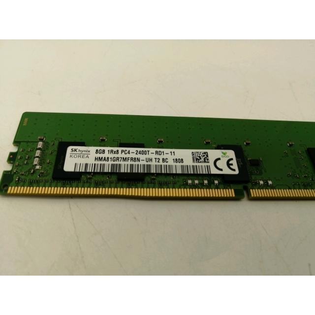 中古】DDR4 8GB PC4-19200(DDR4-2400) Registered/ECC【サーバー用