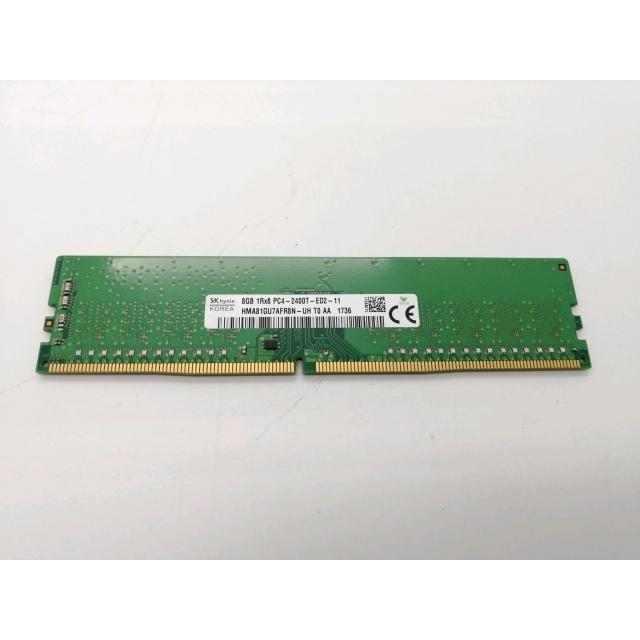 中古】DDR4 8GB PC4-19200(DDR4-2400) ECC/Unbuffered【サーバー用
