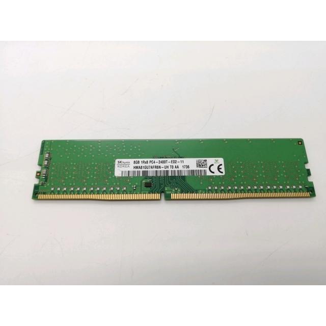 DDR4-2400 ECC Unbuffered 8GBx2枚（合計16GB） 中古】DDR4 8GB PC4-19200(DDR4-2400) ECC/Unbuffered【サーバー用