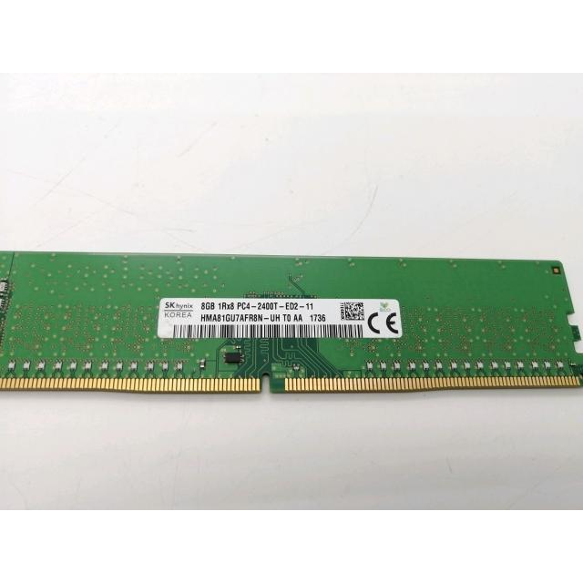 中古】DDR4 8GB PC4-19200(DDR4-2400) ECC/Unbuffered【サーバー用