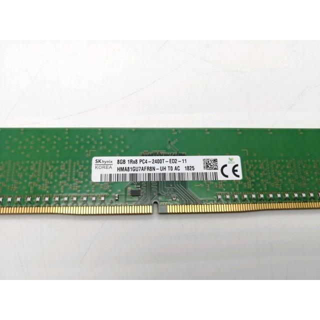 中古】DDR4 8GB PC4-19200(DDR4-2400) ECC/Unbuffered【サーバー用