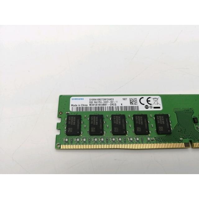 中古 サーバーメモリ DDR4-2400 8GB 2枚セット ECC UDIMM 中古】DDR4 8GB PC4-19200(DDR4-2400) ECC/Unbuffered【サーバー用