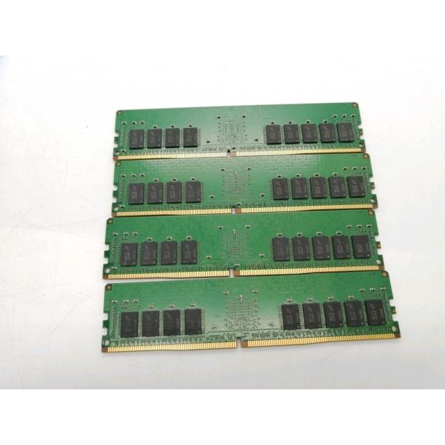 中古】DDR4 16GB 4本セット 計64GB PC4-21300(DDR4-2666) Registered