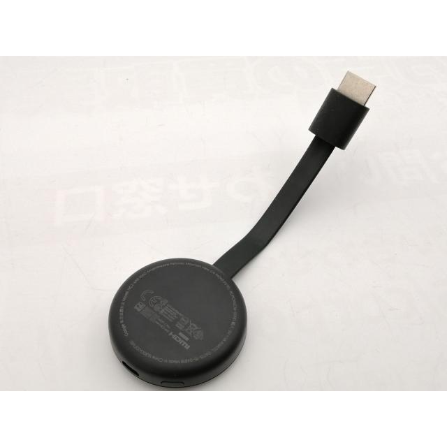 中古】Google Chromecast（2018/第3世代） チャコール GA00439-JP