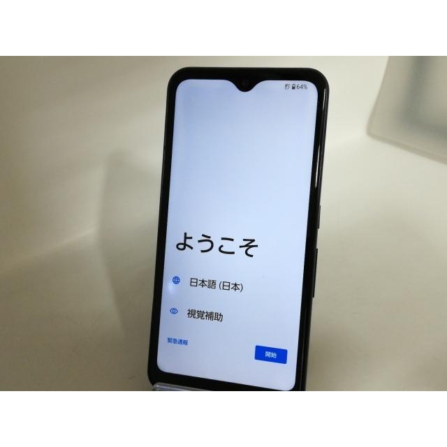 中古】Fujitsu au 【SIMフリー】 arrows We ブラック 4GB 64GB FCG01