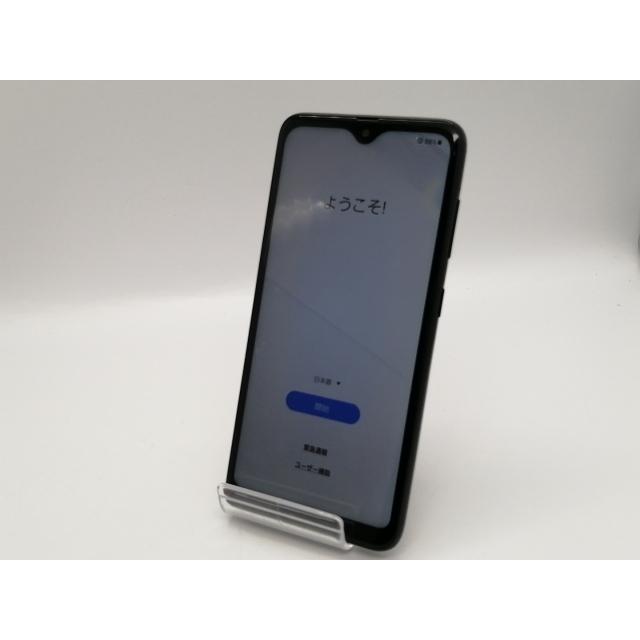 中古】SAMSUNG docomo 【SIMフリー】 Galaxy A22 5G ブラック 4GB 64GB