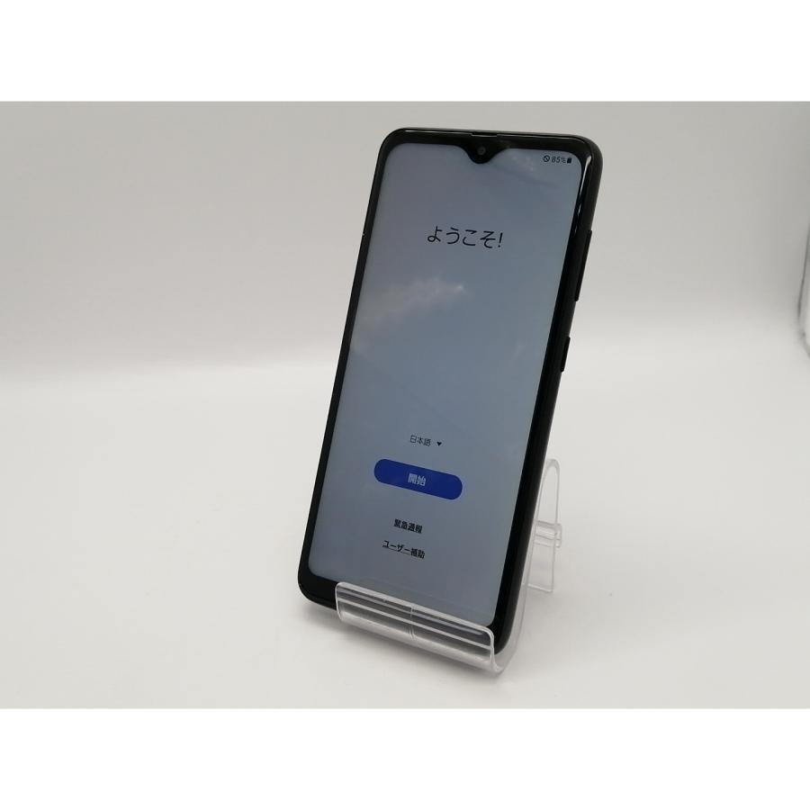 中古】SAMSUNG docomo 【SIMフリー】 Galaxy A22 5G ブラック 4GB 64GB