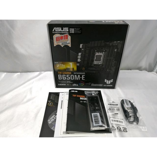 ASUS TUF GAMING B650M-E 動作確認済みジャンク中古品 中古】ASUS TUF GAMING B650M-E B650/AM5/MicroATX【ECセンター】保証