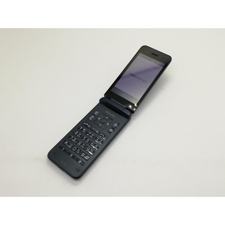 中古】KYOCERA docomo 【SIMフリー】 DIGNOケータイ ブラック KY-42C