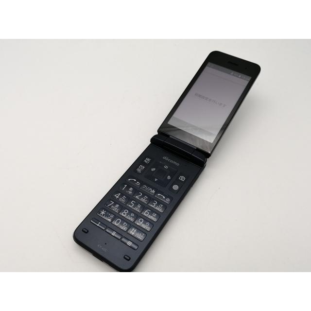 中古】KYOCERA docomo 【SIMフリー】 DIGNOケータイ ブラック KY-42C