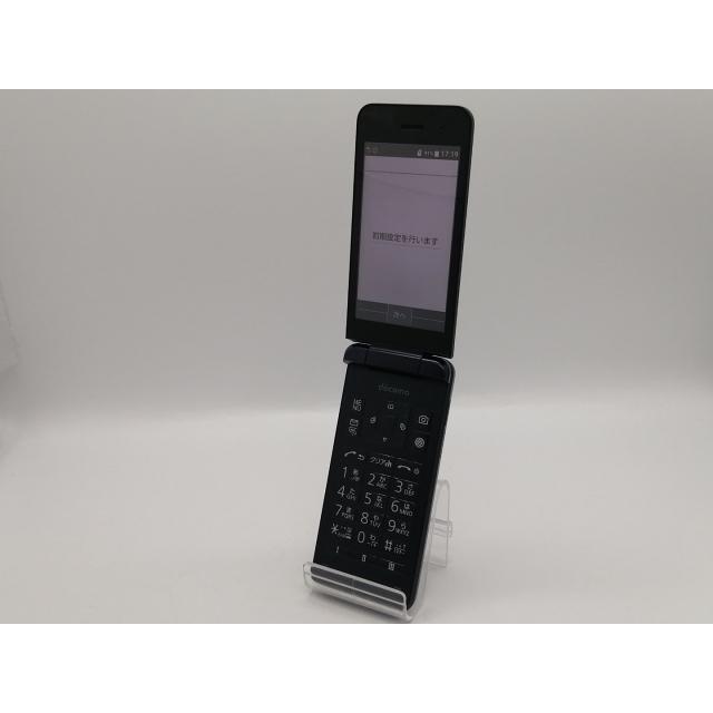 中古】KYOCERA docomo 【SIMフリー】 DIGNOケータイ ブラック KY-42C