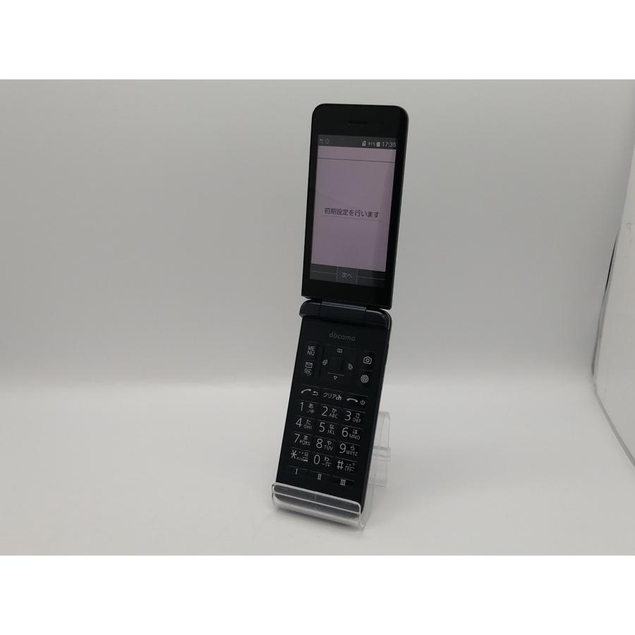 中古】KYOCERA docomo 【SIMフリー】 DIGNOケータイ ブラック KY-42C