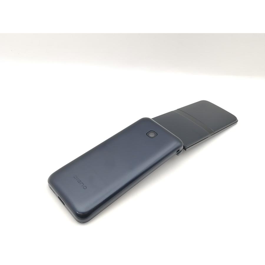 中古】KYOCERA docomo 【SIMフリー】 DIGNOケータイ ブラック KY-42C