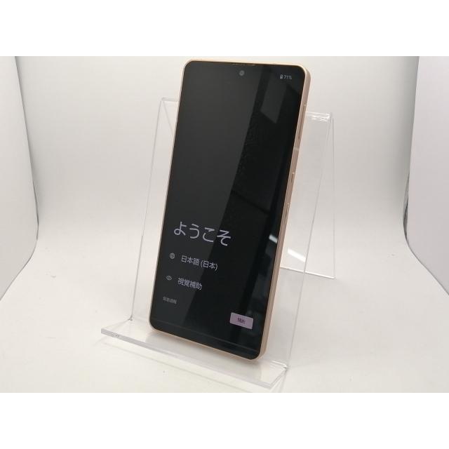 中古】SHARP docomo 【SIMフリー】 AQUOS sense6 ライトカッパー 4GB