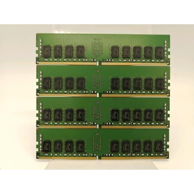 中古】DDR4 8GB 4本セット 計32GB PC4-19200(DDR4-2400) Registered