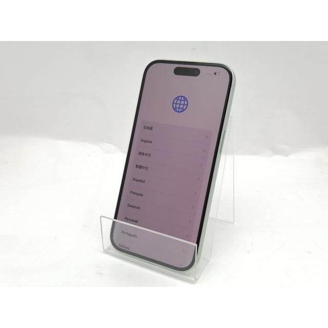 中古】Apple 国内版 【SIMフリー】 iPhone 15 512GB グリーン MTMY3J/A