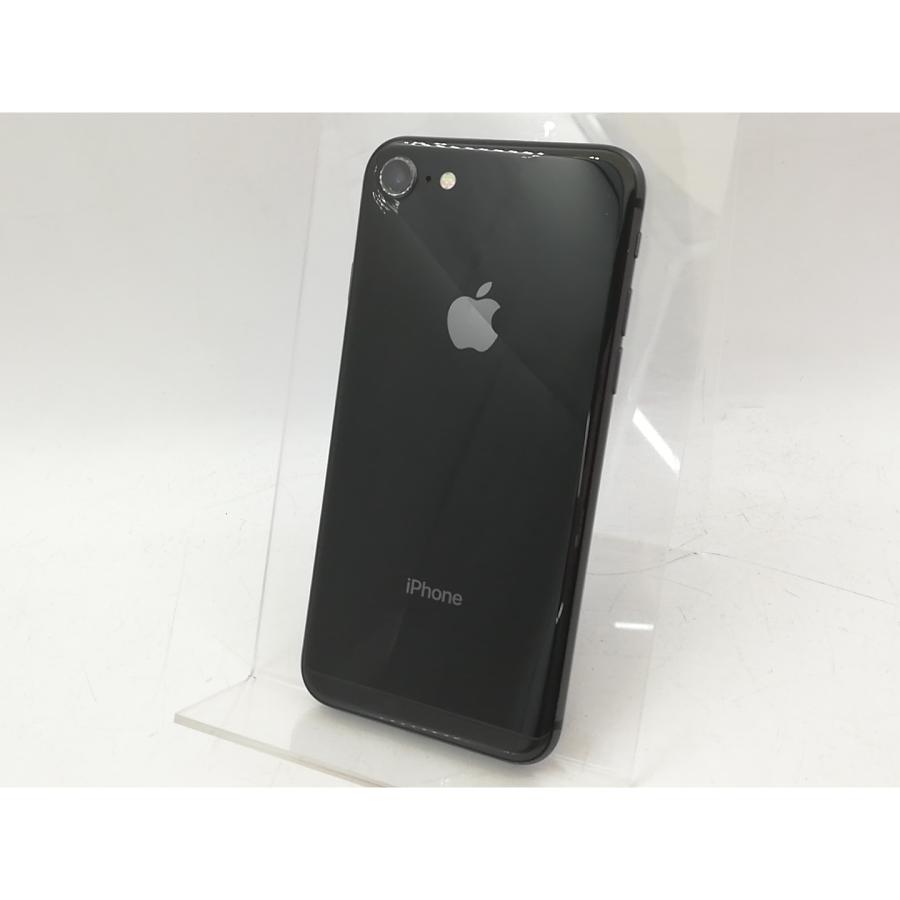 中古】Apple au 【SIMロック解除済み】 iPhone 8 64GB スペースグレイ 