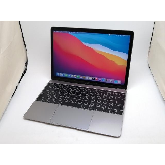 中古】Apple MacBook 12インチ CoreM:1.1GHz 256GB スペースグレイ 