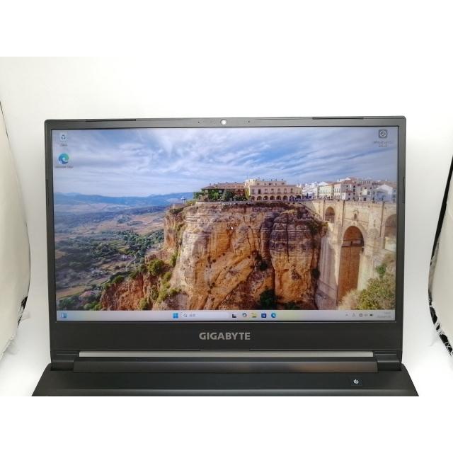 中古】GIGABYTE A5 X1-CJP2130SB 【R9-5900HX 16G 512G(SSD) RTX3070