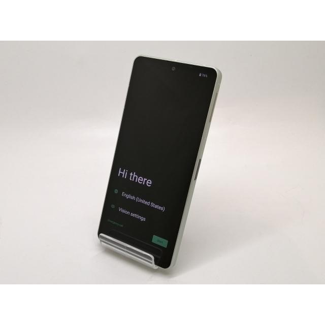 中古】SHARP 国内版 【SIMフリー】 AQUOS sense8 ペールグリーン 6GB 