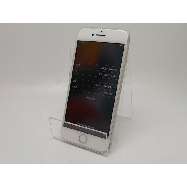 中古】Apple au 【SIMロック解除済み】 iPhone 8 64GB シルバー MQ792J
