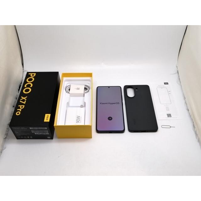 中古】Xiaomi 国内版 【SIMフリー】 Poco X7 Pro ブラック 12GB 512GB