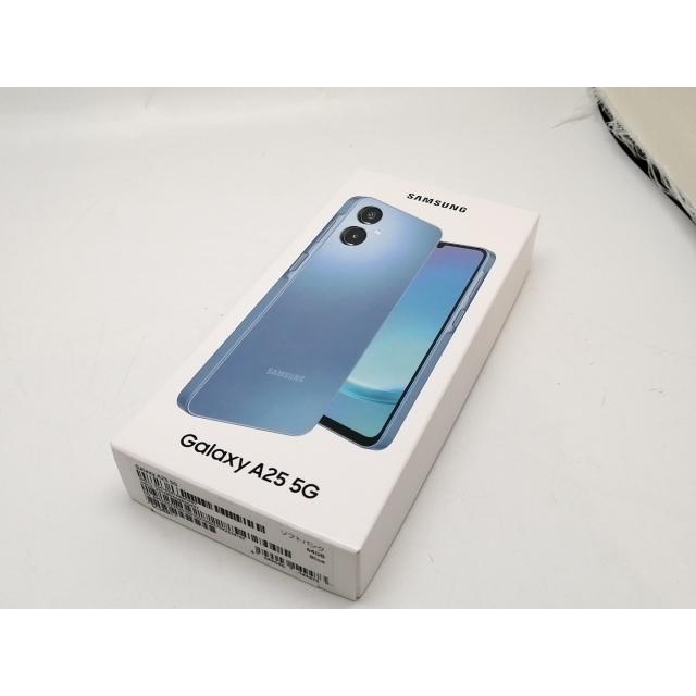 未使用】SAMSUNG SoftBank 【SIMフリー】 Galaxy A25 5G ブルー 4GB 