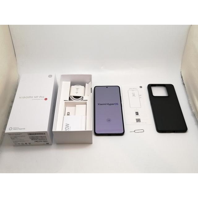 中古】Xiaomi 国内版 【SIMフリー】 Xiaomi 14T Pro 12GB 256GB チタン