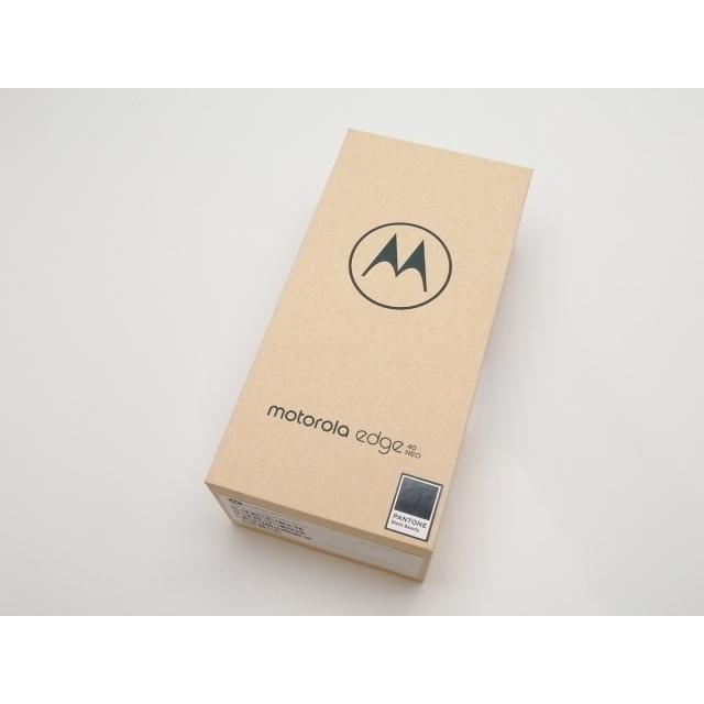 未使用】MOTOROLA mineo 【SIMフリー】 edge 40 neo ブラック