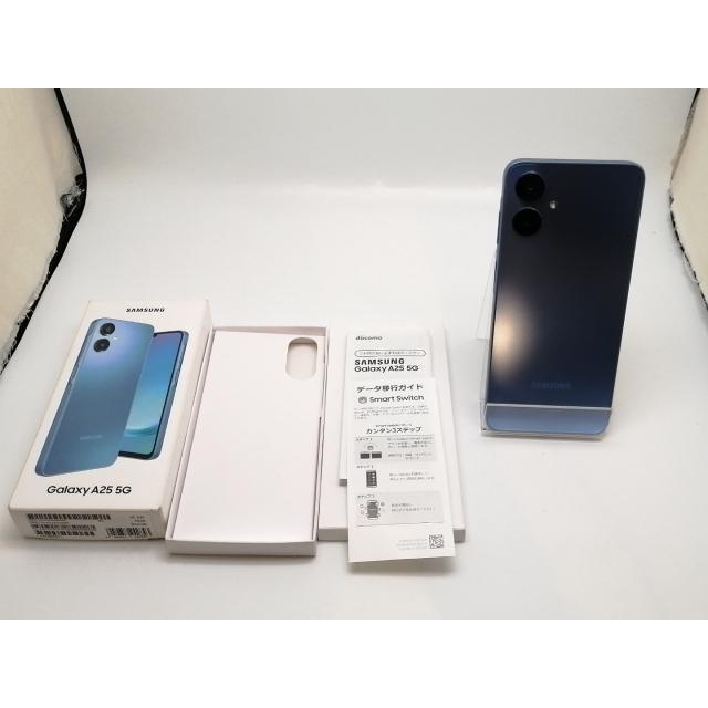 中古】SAMSUNG docomo 【SIMフリー】 Galaxy A25 5G ブルー 4GB 64GB