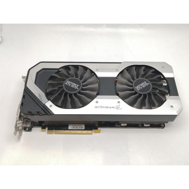 【未使用】Palit GTX 1070 Ti JetStream 8GB 中古】Palit GeForce GTX1070Ti 8GB Super JetStream(NE5107TP15P2