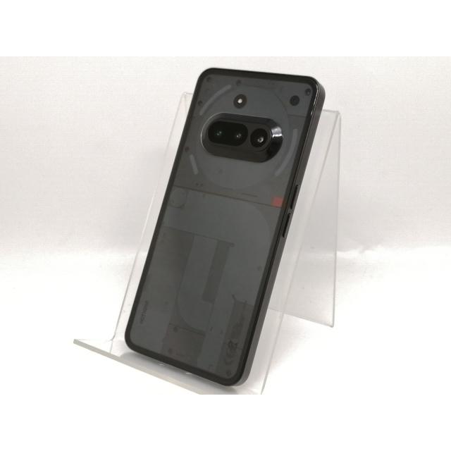 中古】NOTHING 国内版 【SIMフリー】 Nothing Phone (3a) ブラック 8GB
