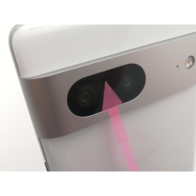 中古】Google au 【SIMフリー】 Pixel 7 スノー 8GB 128GB G03Z5【府中