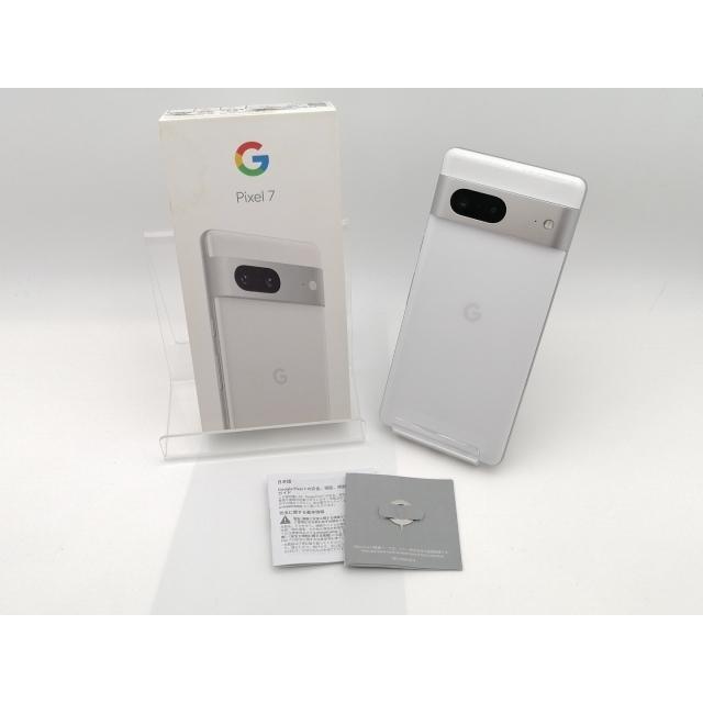中古】Google au 【SIMフリー】 Pixel 7 スノー 8GB 128GB G03Z5【府中