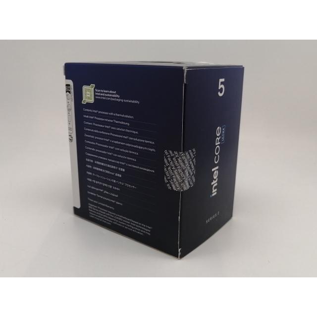 未使用】Intel Core Ultra 5 225 (3.3GHz) Box LGA1851/10C(P:6C/E:4C