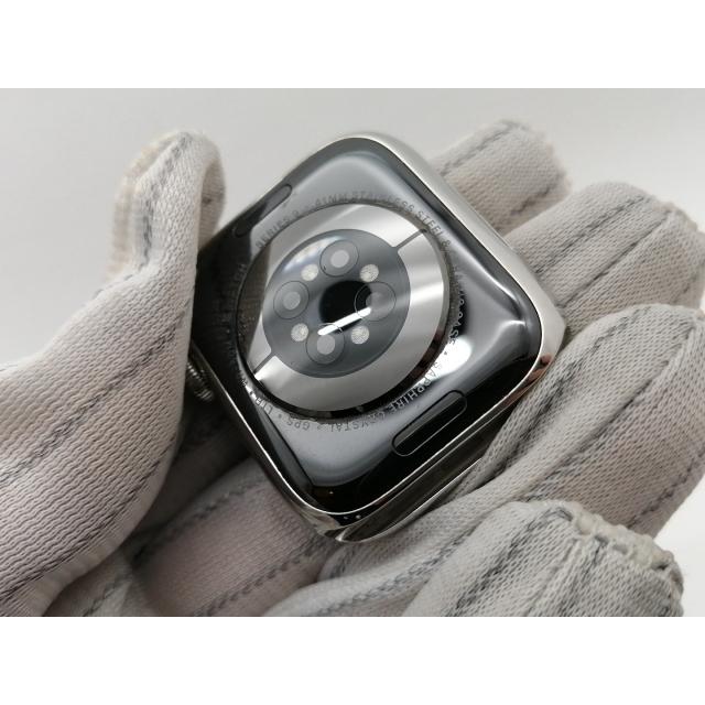 【中古】Apple Apple Watch Series9 41mm Cellular シルバーステンレススチールケース (バンド無し)【津田沼】保証期間１ヶ月【ランクB】の画像