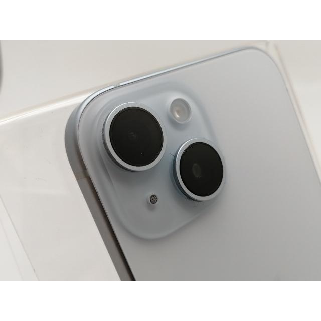 中古】Apple 国内版 【SIMフリー】 iPhone 15 256GB ブルー MTMR3J/A